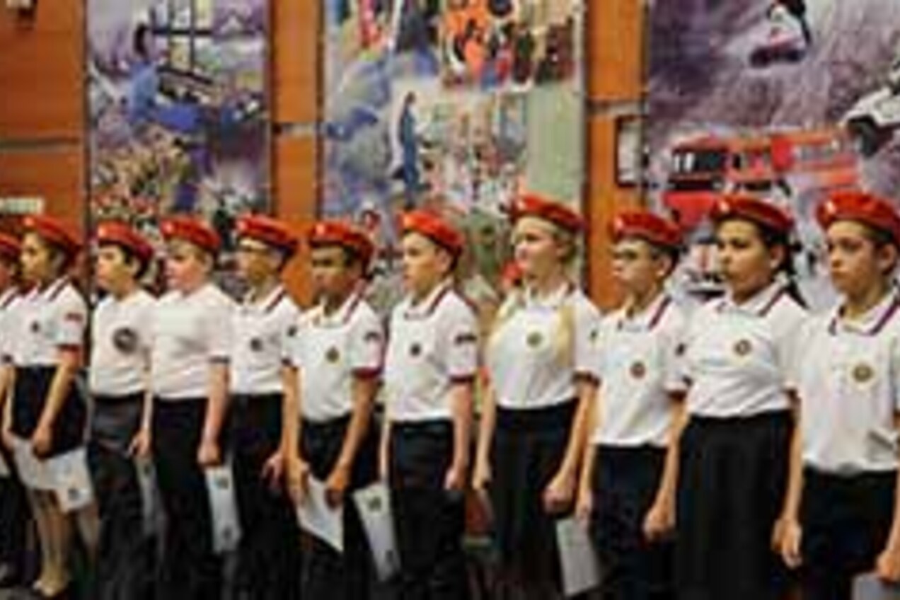 Анадырские кадеты приняли присягу