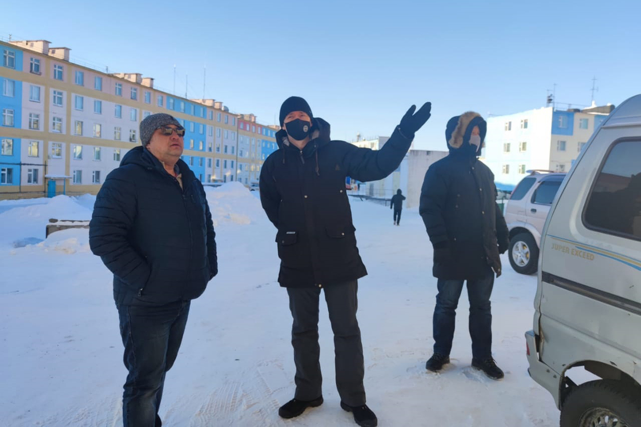 Состоялся мониторинг домов и дворовых территорий окружной столицы