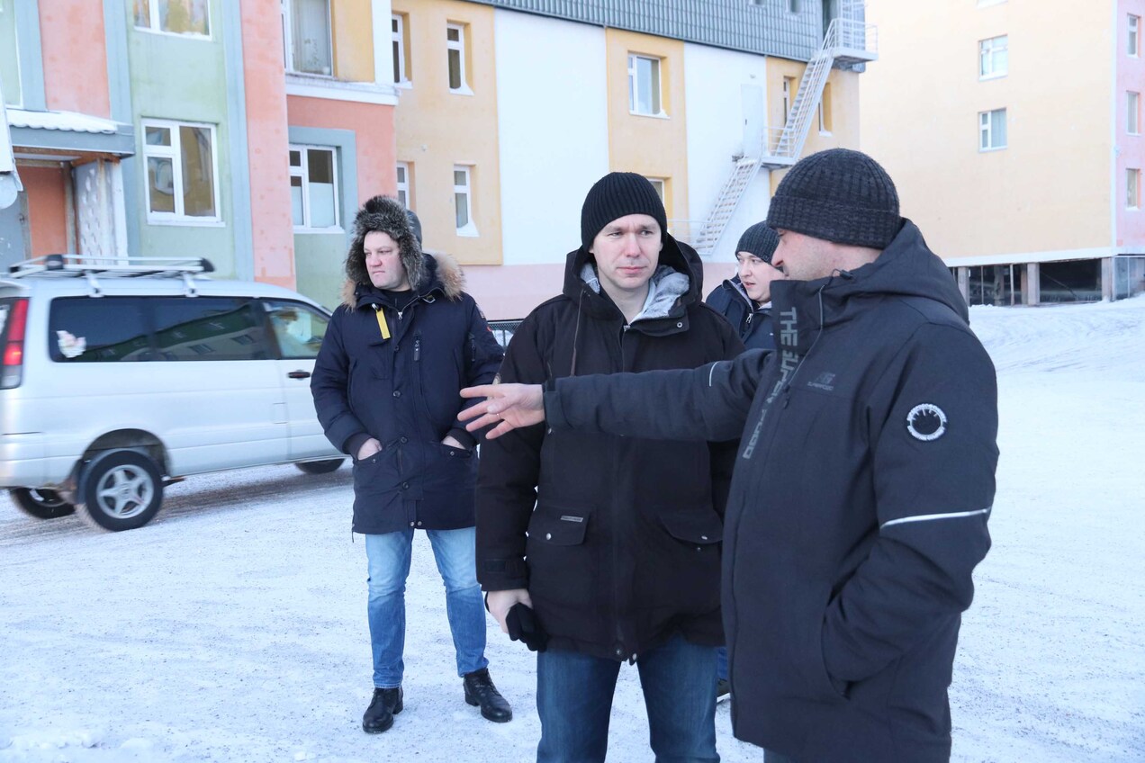 Мониторинг дворовых территорий и подъездов прошел в Анадыре