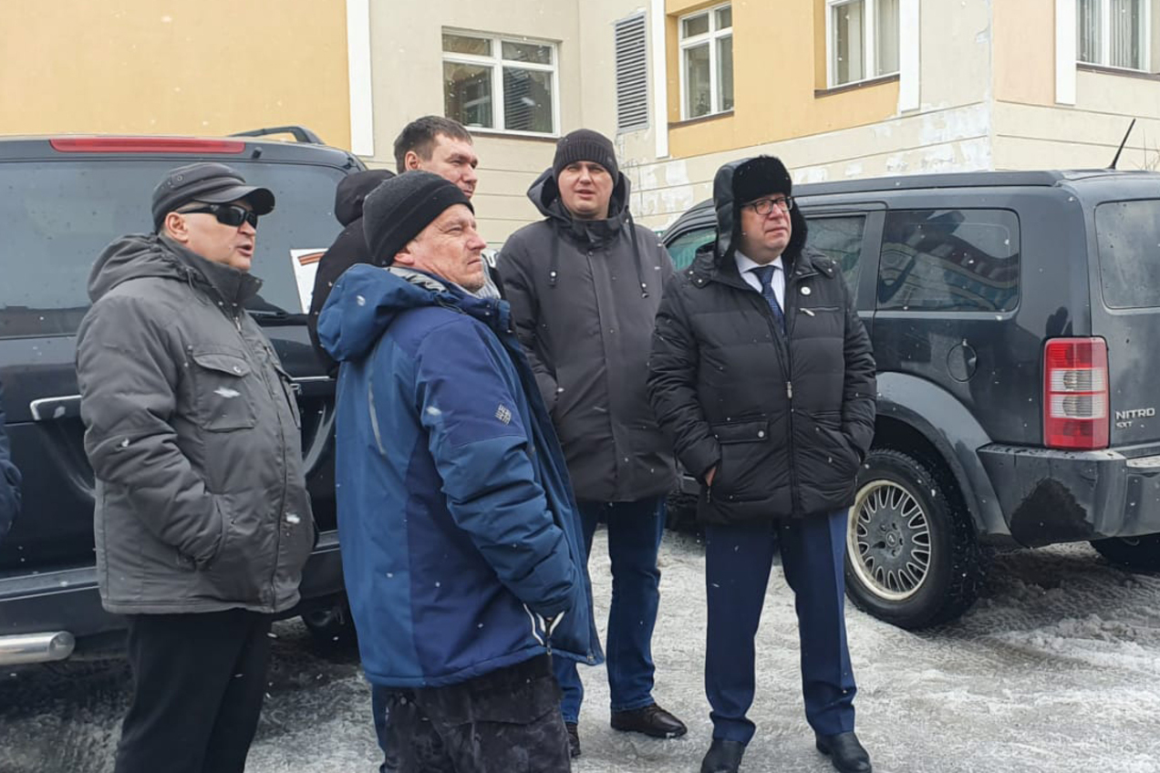 В окружной столице прошёл мониторинг дворов и подъездов города