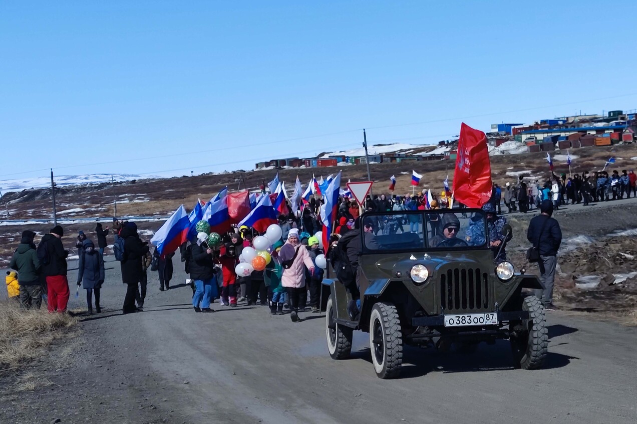 «Победный марш-бросок» прошел в Анадыре