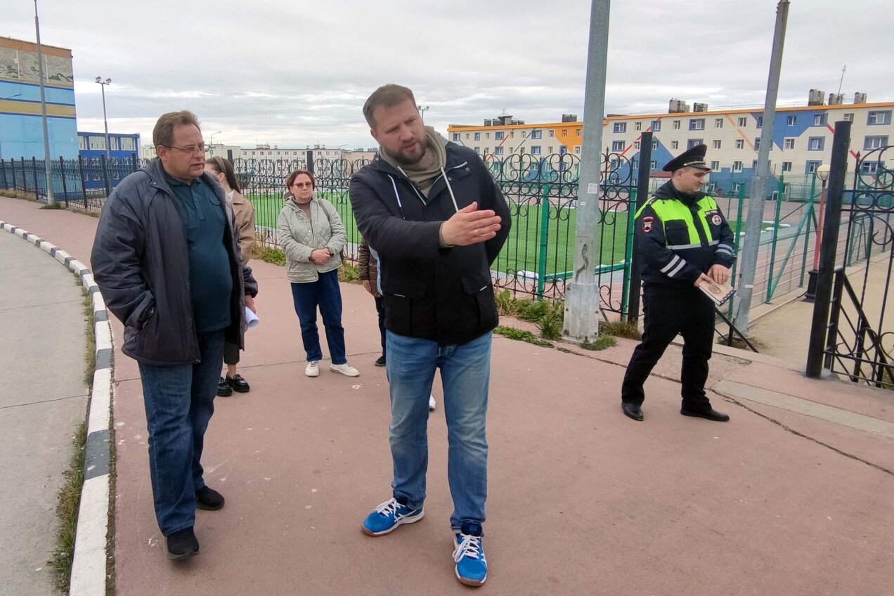 Дорогу в школу проверили в Анадыре