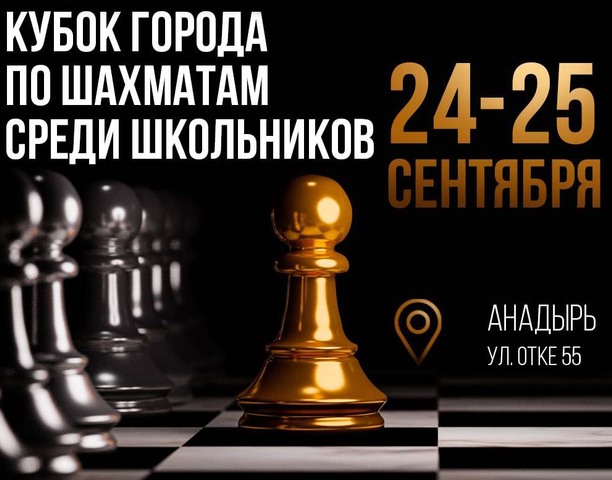 В Анадыре пройдут соревнования по шахматам среди школьников 