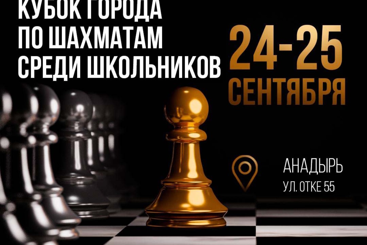 В Анадыре пройдут соревнования по шахматам среди школьников 