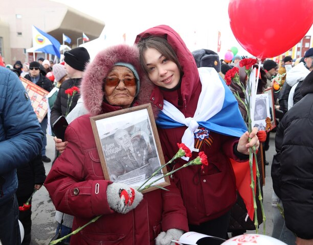 🎗 Военный парад в честь 80-летия Победы прошёл в Анадыре!
