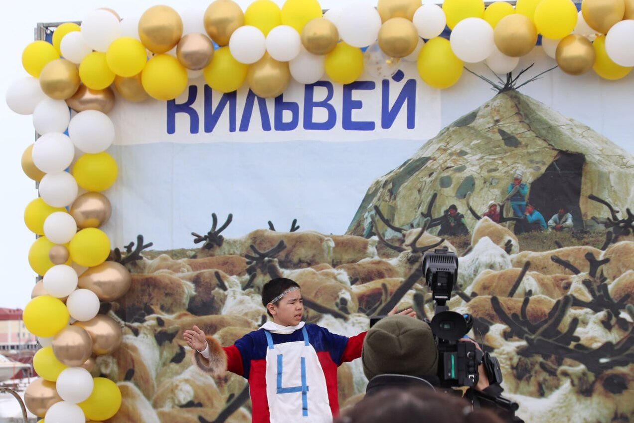 🦌Сегодня окунулся в атмосферу чукотского традиционного праздника «Кильвей» в Тавайвааме.