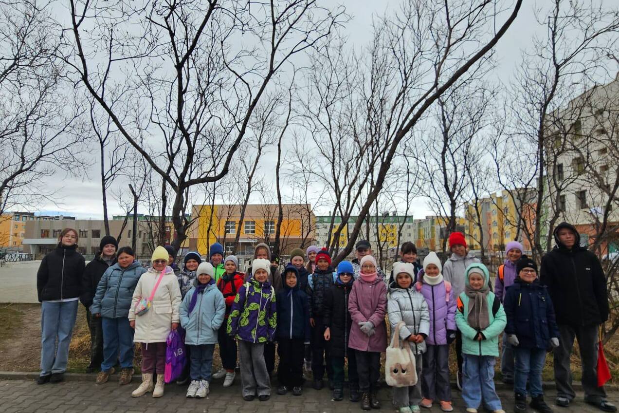 В пришкольном лагере Анадыря у детей прошли насыщенные и увлекательные экоэкскурсии.