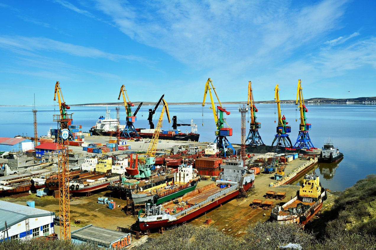 Морской порт Анадырь официально открыл навигацию-2025