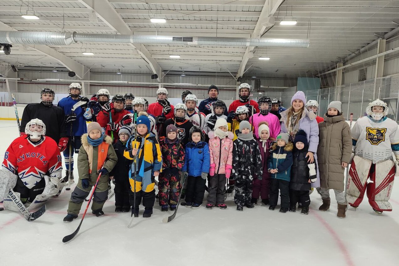 Путешествие дошколят в большой спорт!