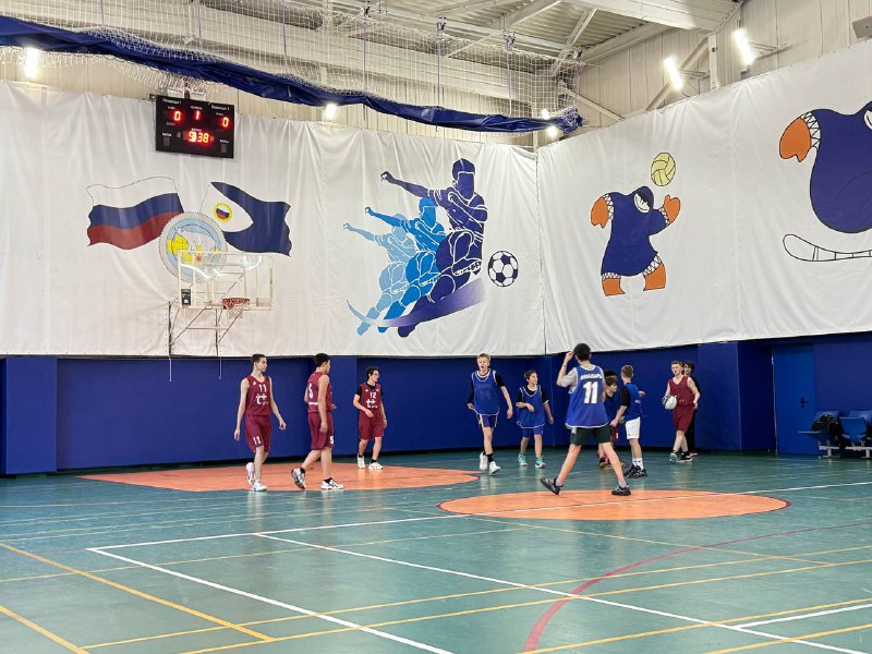 🔥 Баскетбольные матчи в Детско-юношеской лиге п...